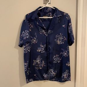 Zara Man medium silk-like button down